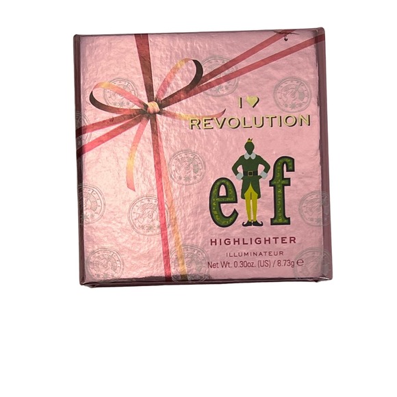 I Heart Revolution x Elf Christmas Cheer Papa Elf Highlighter New - Picture 4 of 6